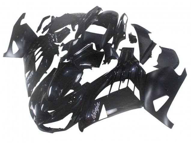 Carenado Moto Kawasaki ZX14R ZZR1400 2012-2024 - Negro Brillante Negro Mate Blanco Ninja Asequibles
