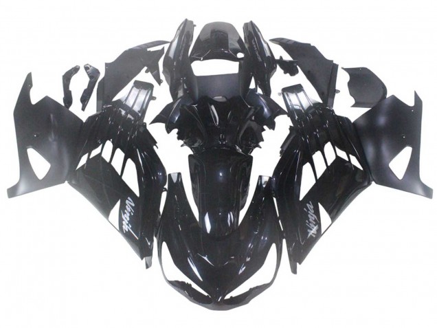 Carenado Moto Kawasaki ZX14R ZZR1400 2012-2024 - Negro Brillante Negro Mate Blanco Ninja Asequibles