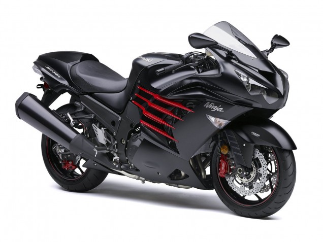 Carenados Moto Kawasaki ZX14R ZZR1400 2012-2024 - Negro Mate Rojo Blanco Ninja Asequibles
