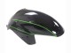 Carenados Moto Kawasaki ZX14R ZZR1400 2012-2024 - Verde Negro Brillante Raya Asequibles