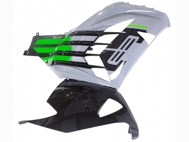Carenados Moto Kawasaki ZX14R ZZR1400 2012-2024 - Gris Verde Negro Asequibles