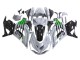 Carenados Moto Kawasaki ZX14R ZZR1400 2012-2024 - Gris Verde Negro Asequibles
