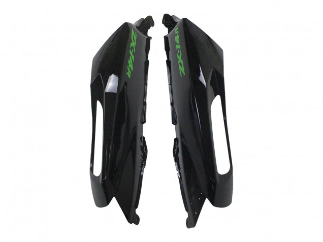 Kits Carenado Moto Kawasaki ZX14R ZZR1400 2012-2024 - Verde Negro Brillante Asequibles