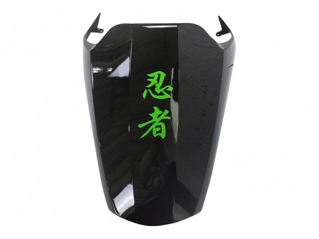 Kits Carenado Moto Kawasaki ZX14R ZZR1400 2012-2024 - Verde Negro Brillante Asequibles