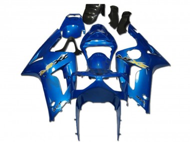 Carenados Moto Kawasaki ZX6R 2003-2004 - Verde Blanco Negro Silkolene Asequibles