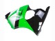 Carenados Moto Kawasaki ZX6R 1998-1999 - Verde Blanco Negro Brillante Asequibles
