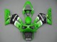 Carenados Moto Kawasaki ZX6R 2003-2004 - Verde Blanco Negro Elf Bridgestone Asequibles