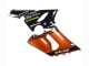 Carenado Moto Kawasaki ZX6R 2005-2006 - Naranja Negro Asequibles