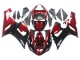 Carenado Moto Kawasaki ZX6R 2005-2006 - Rojo Negro Brillante Asequibles