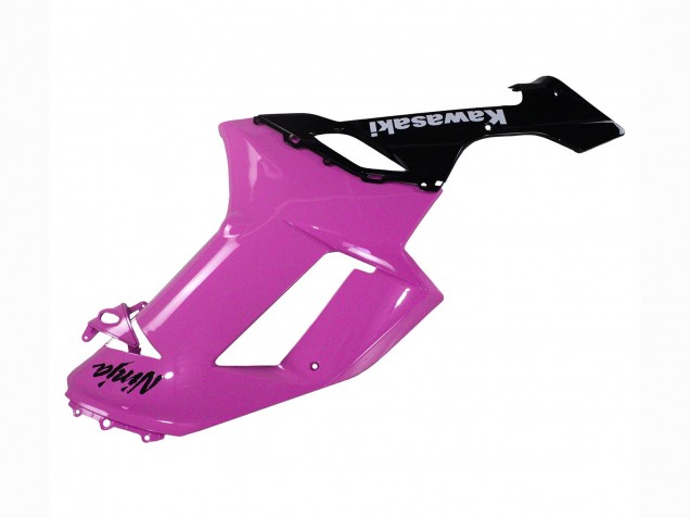 Carenados Moto Kawasaki ZX6R 2007-2008 - Negro Rosa Ninja Asequibles