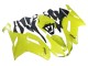 Carenados Moto Kawasaki ZX6R 2007-2008 - Amarillo Ninja Asequibles