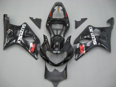 Carenados Moto Suzuki GSXR1000 2000-2002 - Negro Brillante Asequibles
