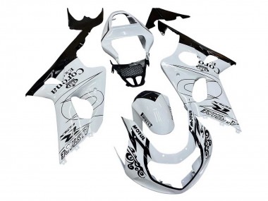 Carenados Moto Suzuki GSXR1000 2000-2002 - Blanco Negro Motul Corona Asequibles