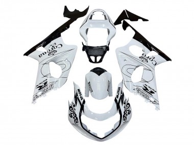 Carenados Moto Suzuki GSXR1000 2000-2002 - Blanco Negro Motul Corona Asequibles