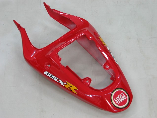 Carenados Moto Suzuki GSXR1000 2000-2002 - Blanco Rojo Lucky Strike Asequibles
