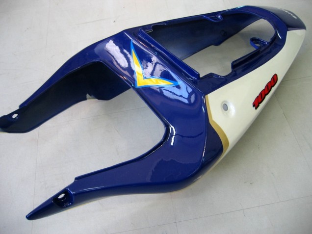 Carenados Moto Suzuki GSXR1000 2000-2002 - Amarillo Azul Oscuro Blanco Motul Corona Asequibles