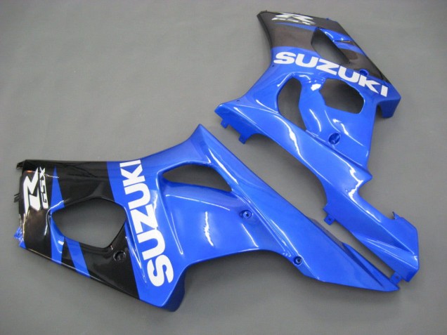 Carenados Moto Suzuki GSXR 1000 2003-2004 - Azul Blanco Negro Asequibles