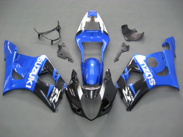 Carenados Moto Suzuki GSXR 1000 2003-2004 - Azul Blanco Negro Asequibles