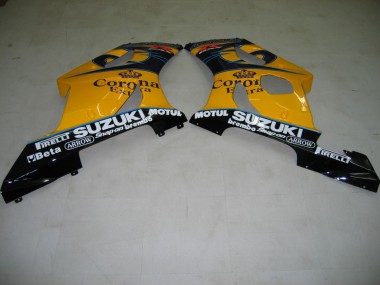 Carenados Moto Suzuki GSXR 1000 2003-2004 - Amarillo Blanco Azul Negro Corona Asequibles