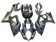Carenados Moto Suzuki GSXR 1000 2007-2008 - Negro Mate Oro Calcomanía Asequibles
