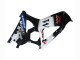 Carenados Moto Suzuki GSXR 1000 2007-2008 - Negro Brillante Blanco West Asequibles