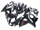 Carenados Moto Suzuki GSXR 1000 2007-2008 - Negro Mate Rojo Calcomanía Asequibles