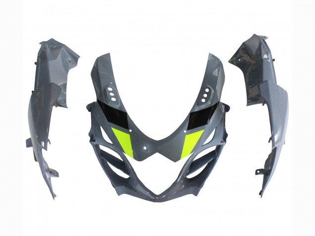 Carenados Moto Suzuki GSXR 1000 2009-2016 - Gris Neon Amarillo Negro Motul Asequibles