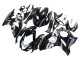 Carenados Moto Suzuki GSXR 1000 2009-2016 - Negro Mate Blanco Azul Asequibles