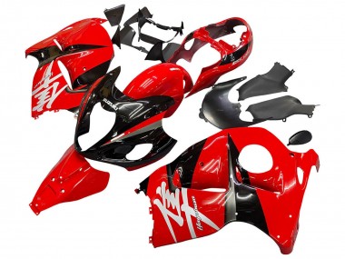 Carenados Moto Suzuki GSXR 1300 Hayabusa 1996-2007 - Rojo Negro Hayabusa Asequibles