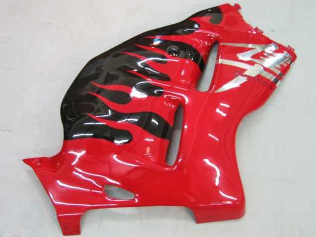 Carenados Moto Suzuki GSXR 1300 Hayabusa 1996-2007 - Rojo Negro Asequibles