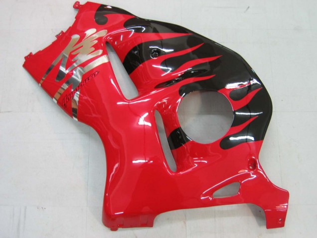 Carenados Moto Suzuki GSXR 1300 Hayabusa 1996-2007 - Rojo Negro Asequibles