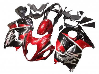 Carenados Moto Suzuki GSXR 1300 Hayabusa 1996-2007 - Rojo Negro Brillante Hayabusa Asequibles