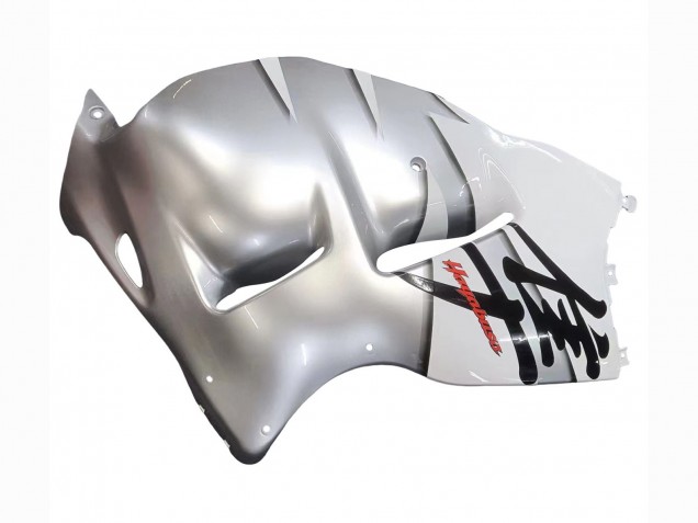 Carenados Moto Suzuki GSXR 1300 Hayabusa 1996-2007 - Blanco Plata Hayabusa Asequibles