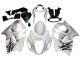 Carenados Moto Suzuki GSXR 1300 Hayabusa 1996-2007 - Blanco Plata Hayabusa Asequibles