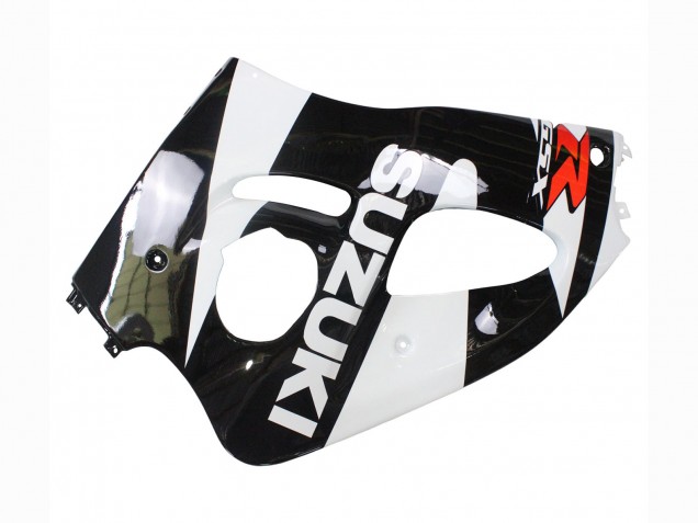 Carenados Moto Suzuki GSXR 600 / GSXR 750 1996-2000 - Negro Blanco Asequibles