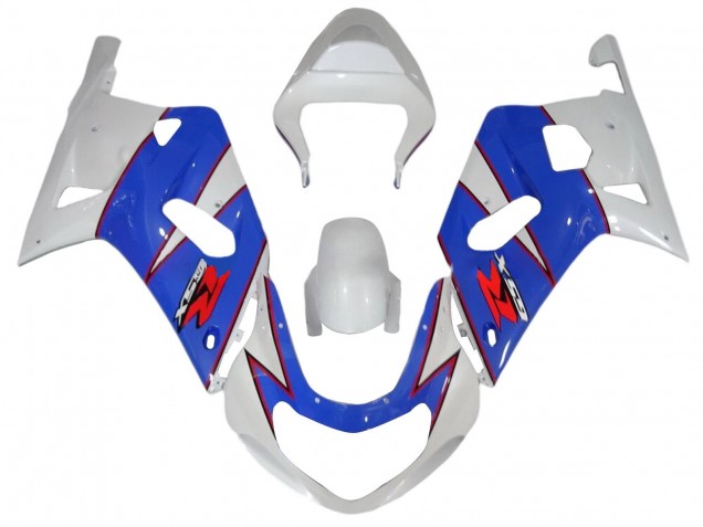Carenados Moto Suzuki GSXR 600 / GSXR 750 2001-2003 - Blanco Azul Rojo Asequibles
