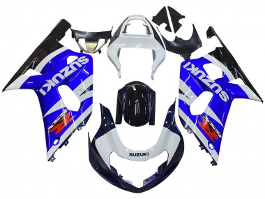 Carenados Moto Suzuki GSXR 600 / GSXR 750 2001-2003 - Azul Blanco Negro Brillante Rojo Asequibles