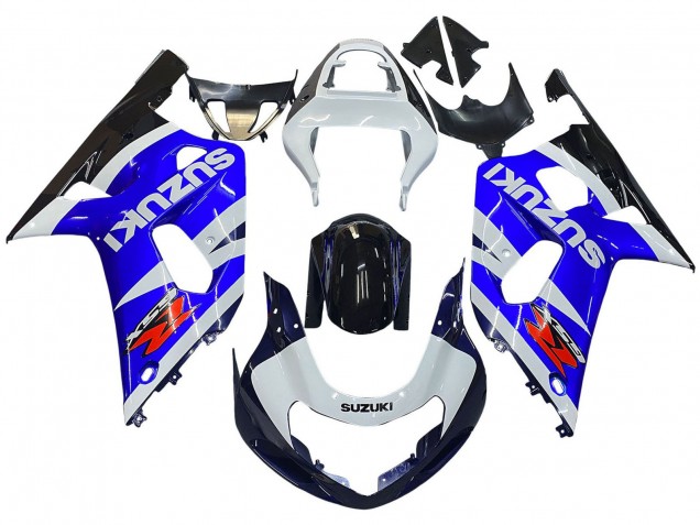Carenados Moto Suzuki GSXR 600 / GSXR 750 2001-2003 - Azul Blanco Negro Brillante Rojo Asequibles
