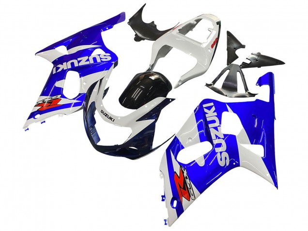 Carenado Moto Suzuki GSXR 600 / GSXR 750 2001-2003 - Blanco Azul Negro Brillante Rojo Asequibles