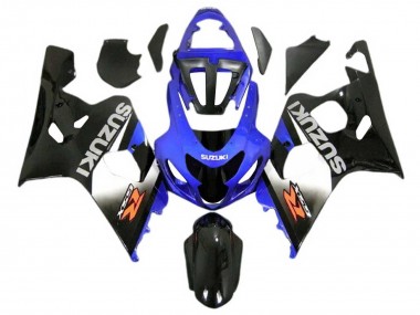 Carenados Moto Suzuki GSXR 600 / GSXR 750 2004-2005 - Azul Negro Asequibles