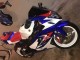 Carenado Moto Suzuki GSXR 600 / GSXR 750 2004-2005 - Blanco Azul Rojo Asequibles