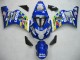 Carenados Moto Suzuki GSXR 600 / GSXR 750 2004-2005 - Azul Blanco Amarillo Verde Telefonica Motul MoviStar Asequibles