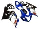 Carenados Moto Suzuki GSXR 600 / GSXR 750 2004-2005 - Azul Blanco Negro Asequibles