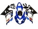 Carenados Moto Suzuki GSXR 600 / GSXR 750 2004-2005 - Azul Blanco Negro Asequibles