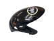 Carenados Moto Suzuki GSXR 600 / GSXR 750 2006-2007 - Negro Brillante Blanco Motul Lucky Strike Asequibles