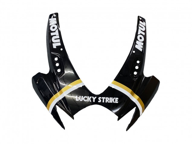 Carenados Moto Suzuki GSXR 600 / GSXR 750 2006-2007 - Negro Brillante Blanco Motul Lucky Strike Asequibles