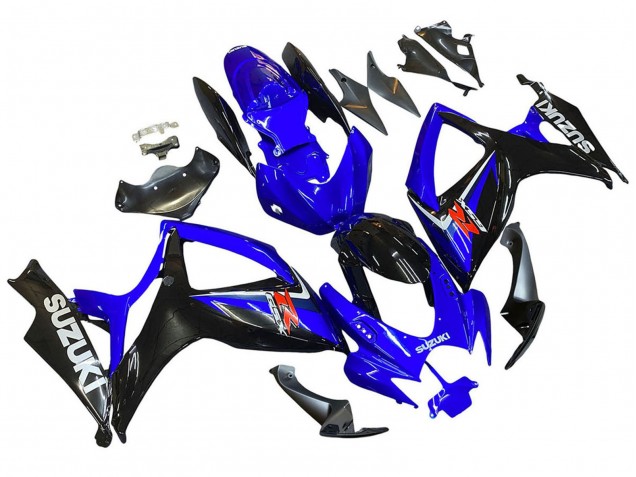 Carenados Moto Suzuki GSXR 600 / GSXR 750 2006-2007 - Azul Negro Rojo Asequibles