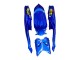 Carenados Moto Suzuki GSXR 600 / GSXR 750 2008-2010 - Azul Fluorescent Verde Tiburón Asequibles