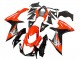 Kits Carenados Moto Suzuki GSXR 600 / GSXR 750 2011-2024 - Rojo Negro Brillante Asequibles