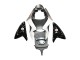 Carenado Moto Suzuki GSXR 600 / GSXR 750 2011-2024 - Negro Brillante Plata Asequibles